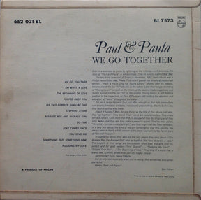 Paul & Paula : We Go Together (LP, Album, Mono)