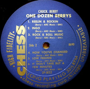 Chuck Berry : One Dozen Berrys (LP, Album, Mono)