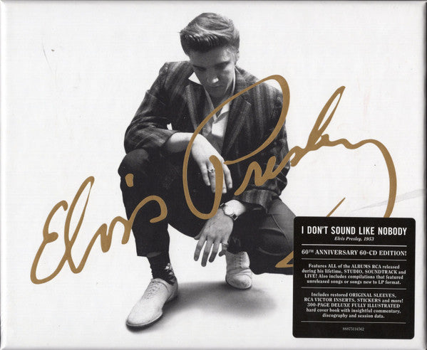 Elvis Presley : The Album Collection (Box, Comp, 60t + 46xCD, Album, RE + 11xCD, Comp, R)