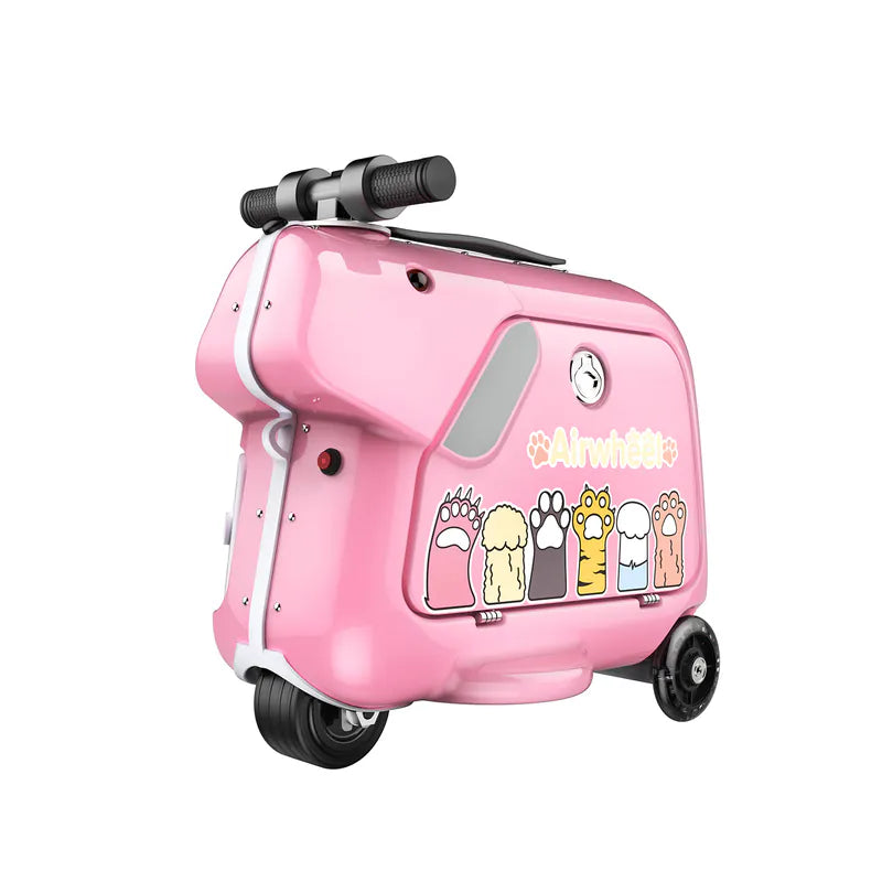 Airwheel SQ3 Kids Ridable Electric Suitcase, Pink