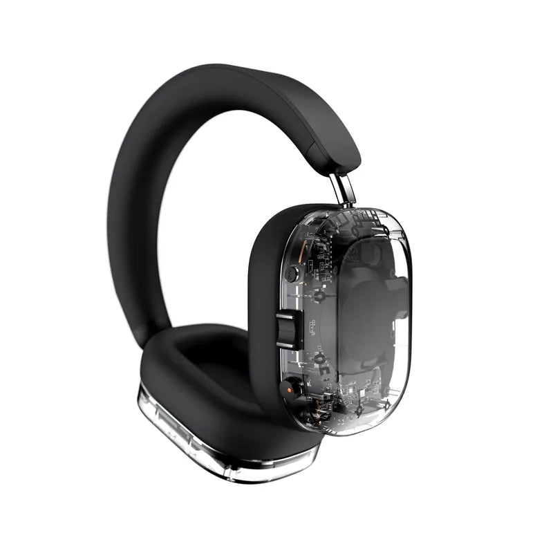 MONDO ANC Over-Ear Headphones, Clear