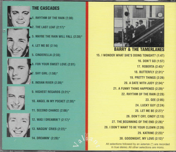 The Cascades (2) & Barry And The Tamerlanes : The Cascades Meet Barry And The Tamerlanes (CD, Comp)