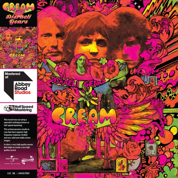 Cream (2) : Disraeli Gears (LP, Album, Mono, Ltd, RE, RM, Hal)