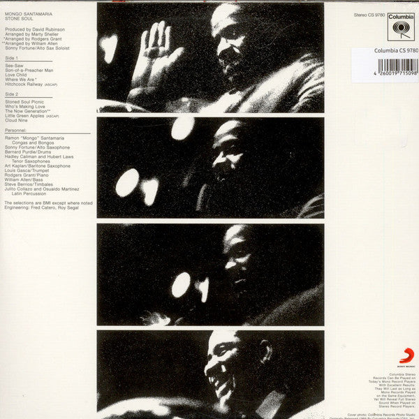 Mongo Santamaria : Stone Soul (LP, Album, RE)