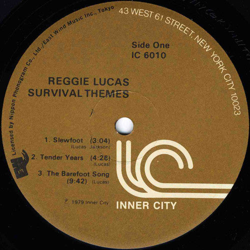 Reggie Lucas : Survival Themes (LP, Album)