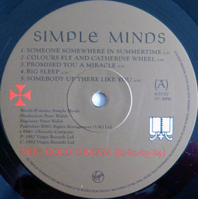 Simple Minds : New Gold Dream (81-82-83-84) (LP, Album, RM, 180)