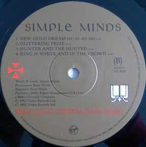 Simple Minds : New Gold Dream (81-82-83-84) (LP, Album, RM, 180)