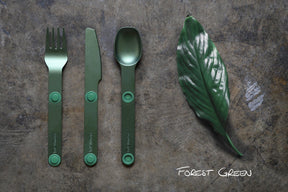 Magware - Magnetic Flatware Single Set, Green