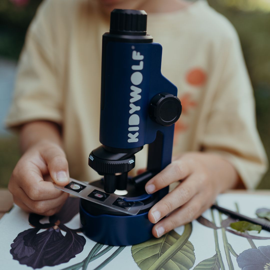 Kidymicroscope Portable Microscope X50 X150 X300