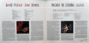 David Friesen, John Stowell : Through The Listening Glass (LP, Album)