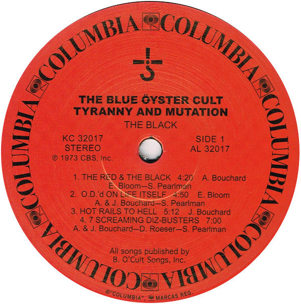 The Blue Öyster Cult* : Tyranny And Mutation (LP, Album, RE, 180)