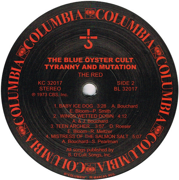 The Blue Öyster Cult* : Tyranny And Mutation (LP, Album, RE, 180)