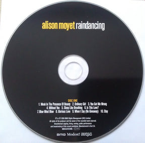 Alison Moyet : Raindancing (CD, Album, RE + CD, Comp + Dlx, RM, Med)