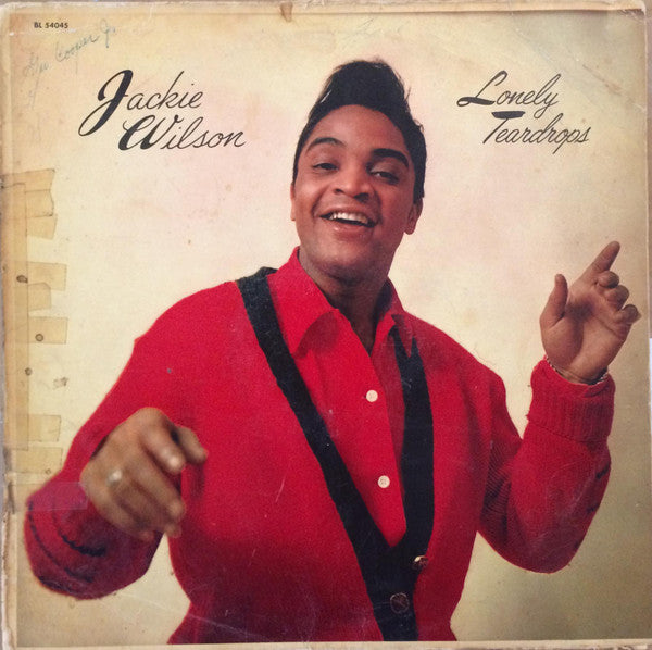 Jackie Wilson : Lonely Teardrops (LP, Album, Mono)