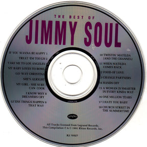 Jimmy Soul : The Best of Jimmy Soul (CD, Comp, RM)