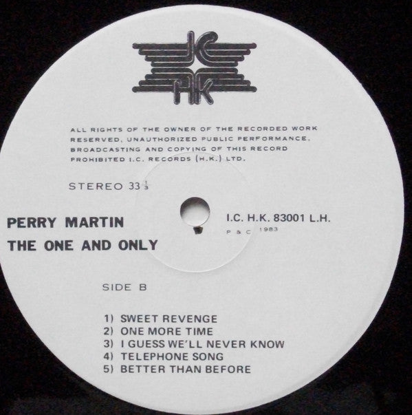 Perry Martin : The One And Only (LP)