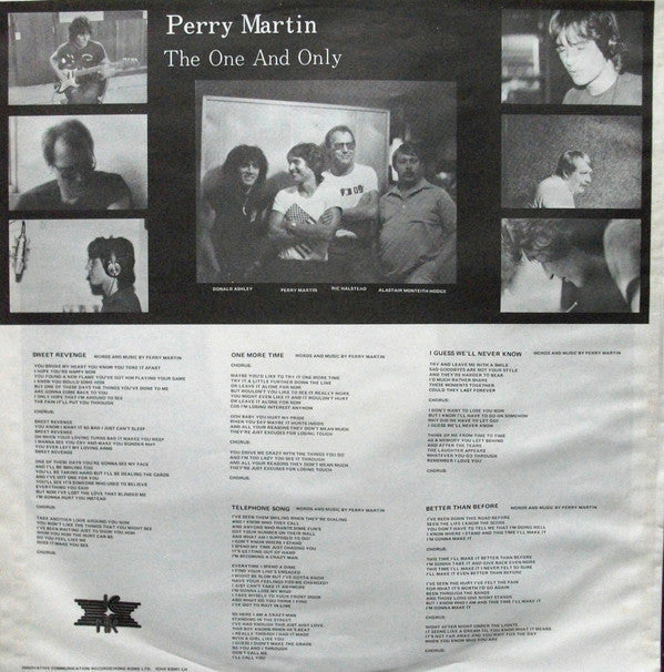 Perry Martin : The One And Only (LP)