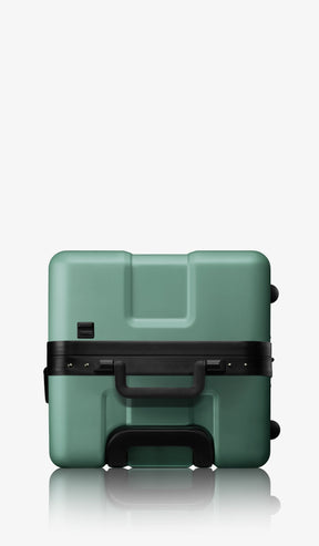 OUMOS 30" Trunk Luggage, Green Vintage 99L