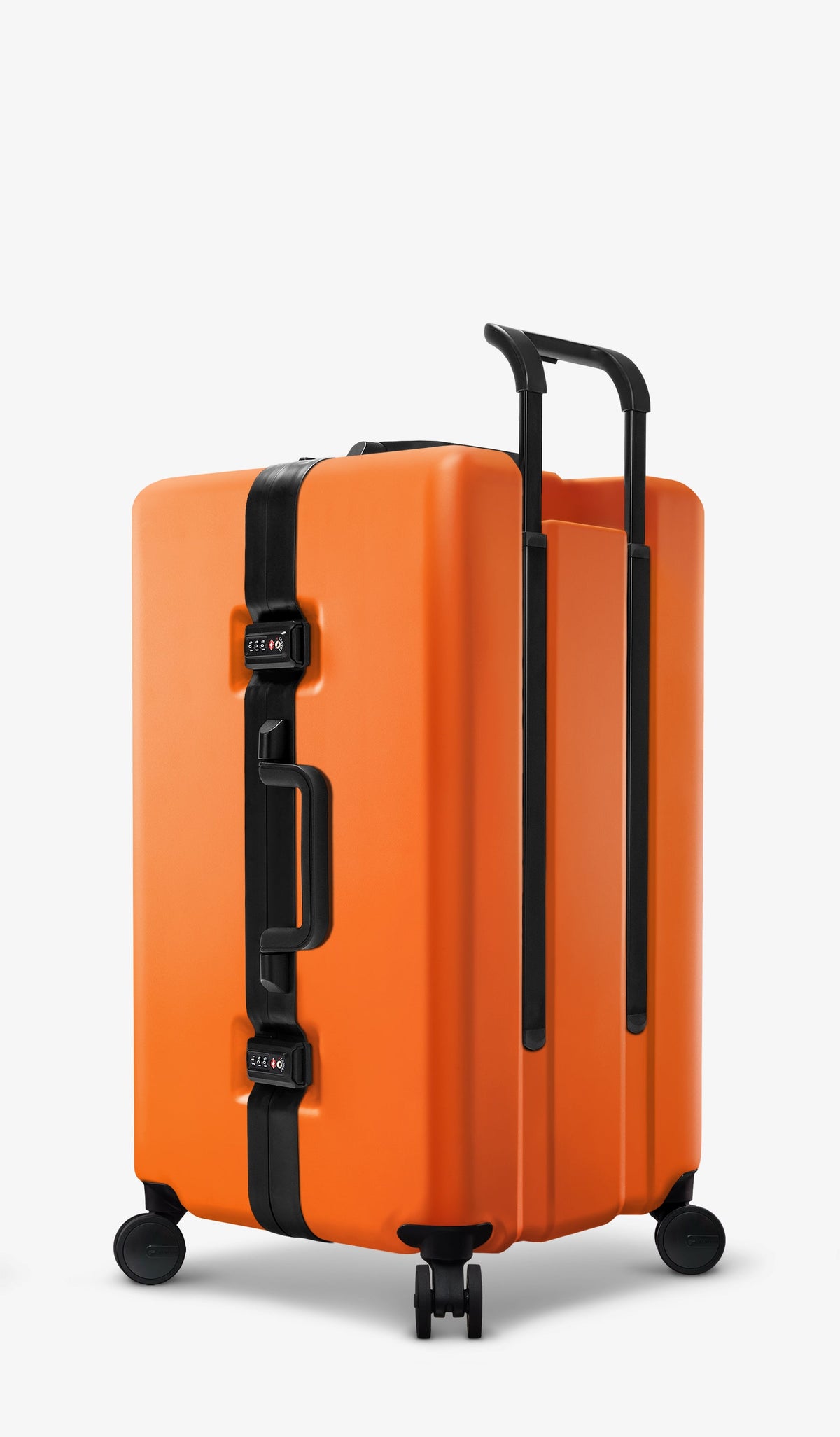 OUMOS 30" Trunk Luggage, Orange Clémentine 99L