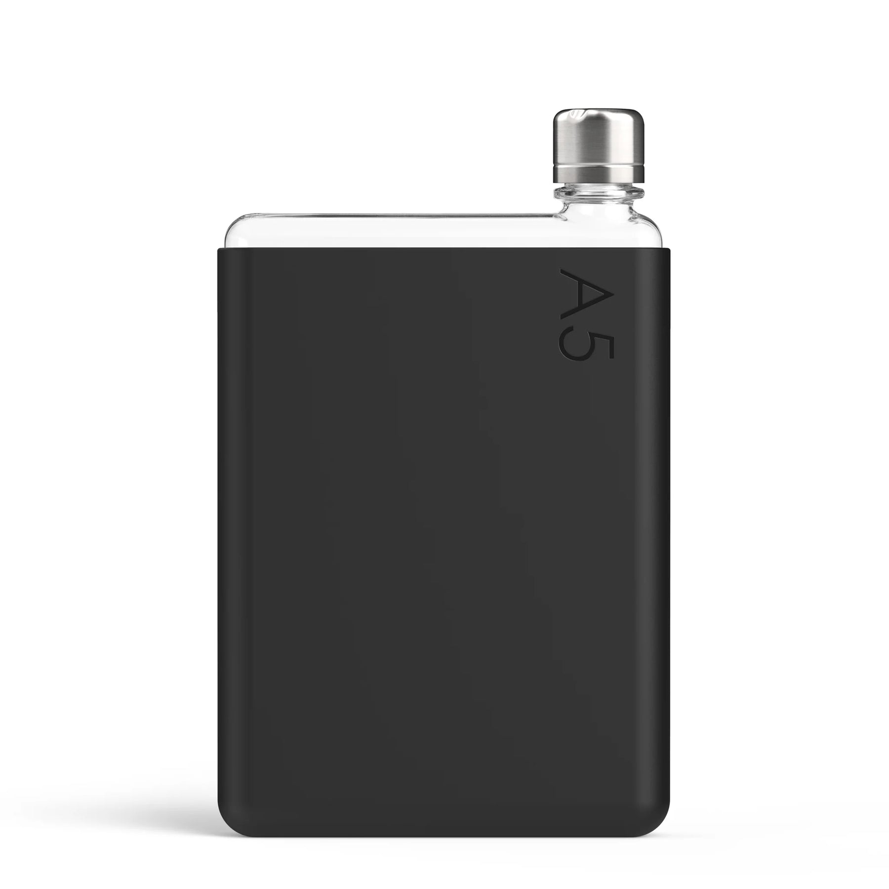 A5 memobottle Silicone Sleeve, Black Ink | memobottle - Wake Concept Store  