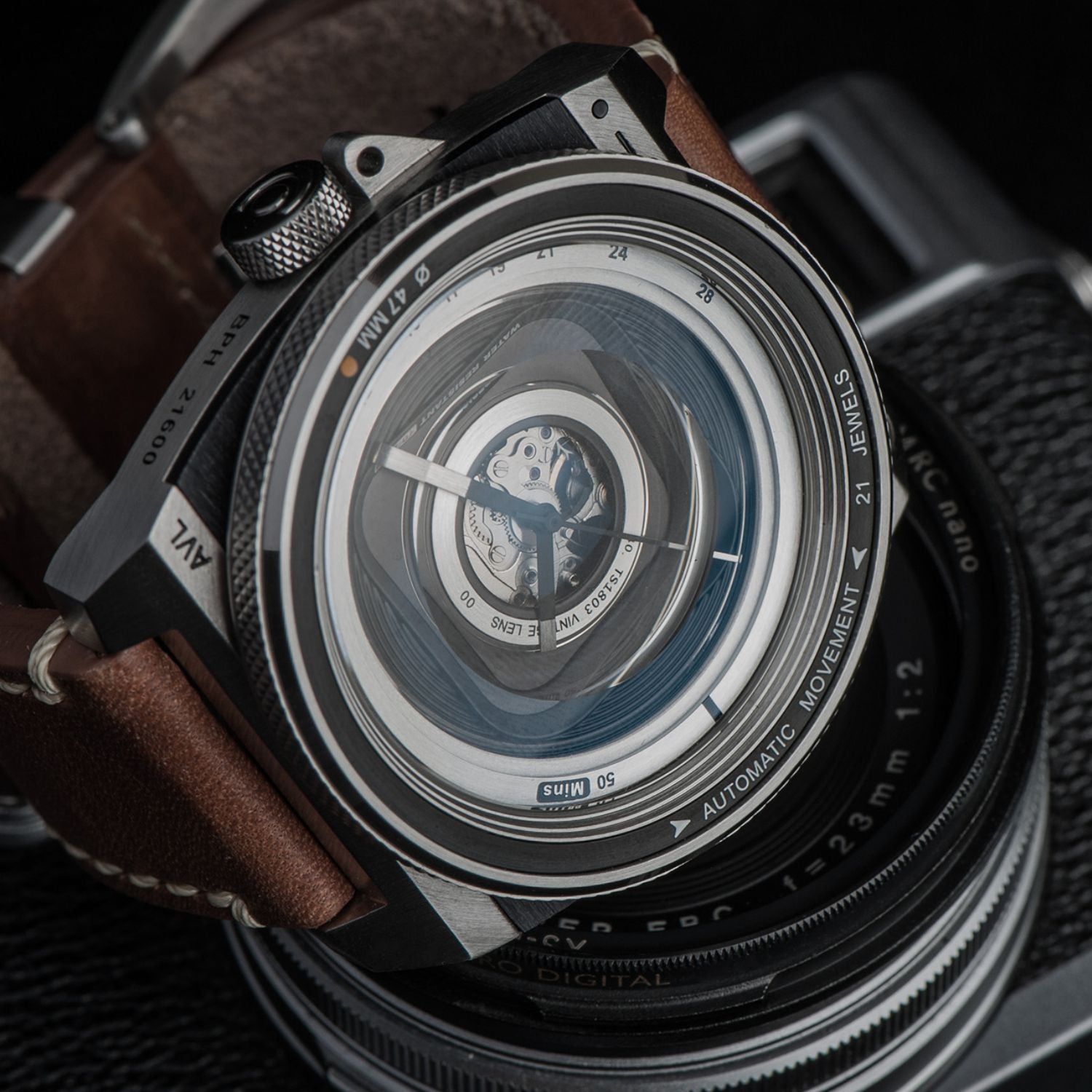 Automatic Vintage Lens II, Leather | TACS - Wake Concept Store  
