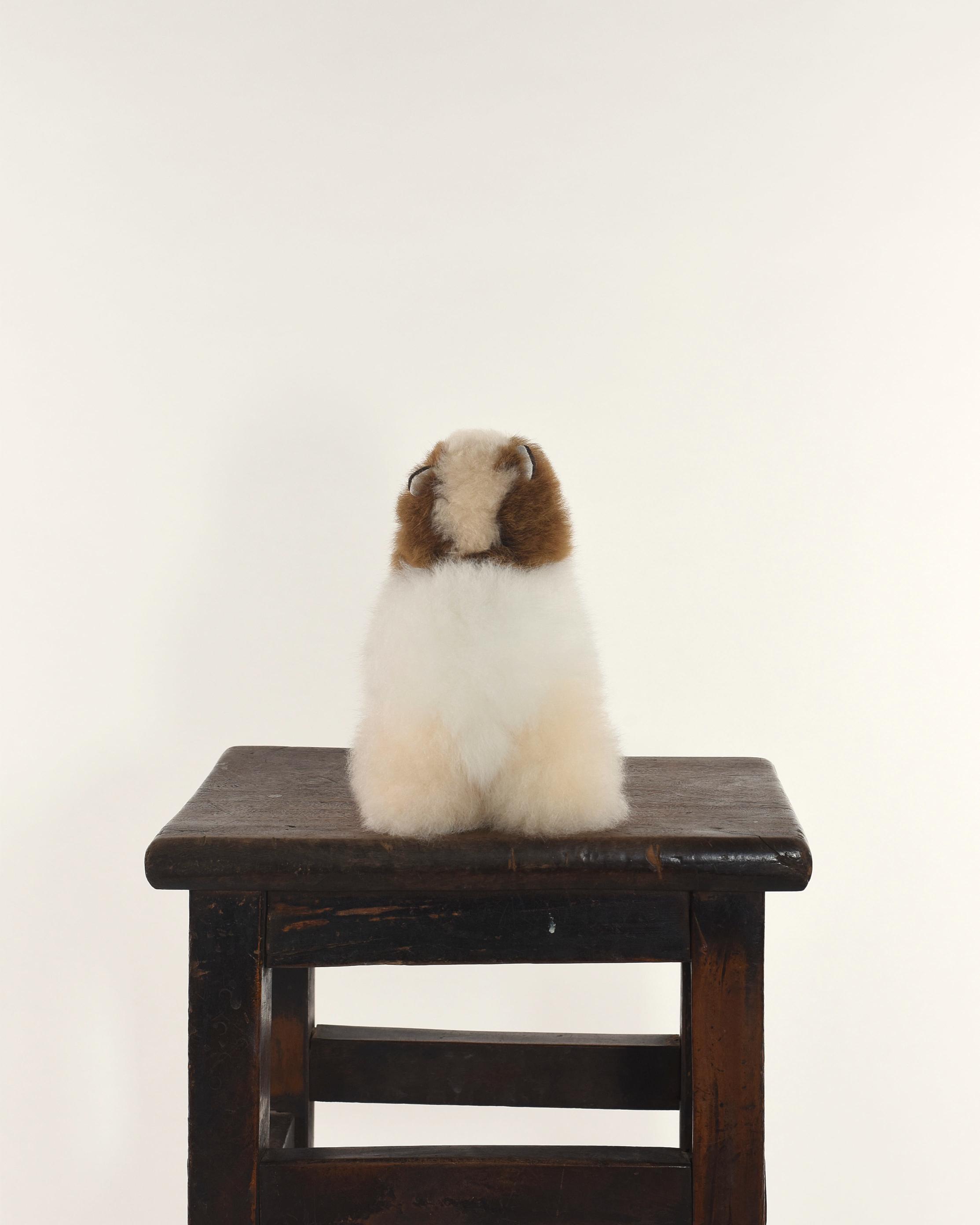 The Mega Mini 18cm Baby Alpaca Plush Toy, Tri-Color