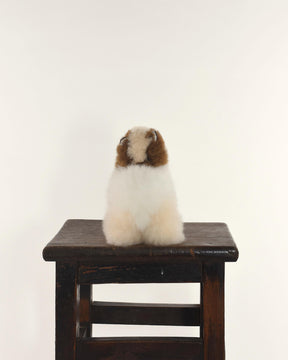 The Mega Mini 18cm Baby Alpaca Plush Toy, Tri-Color