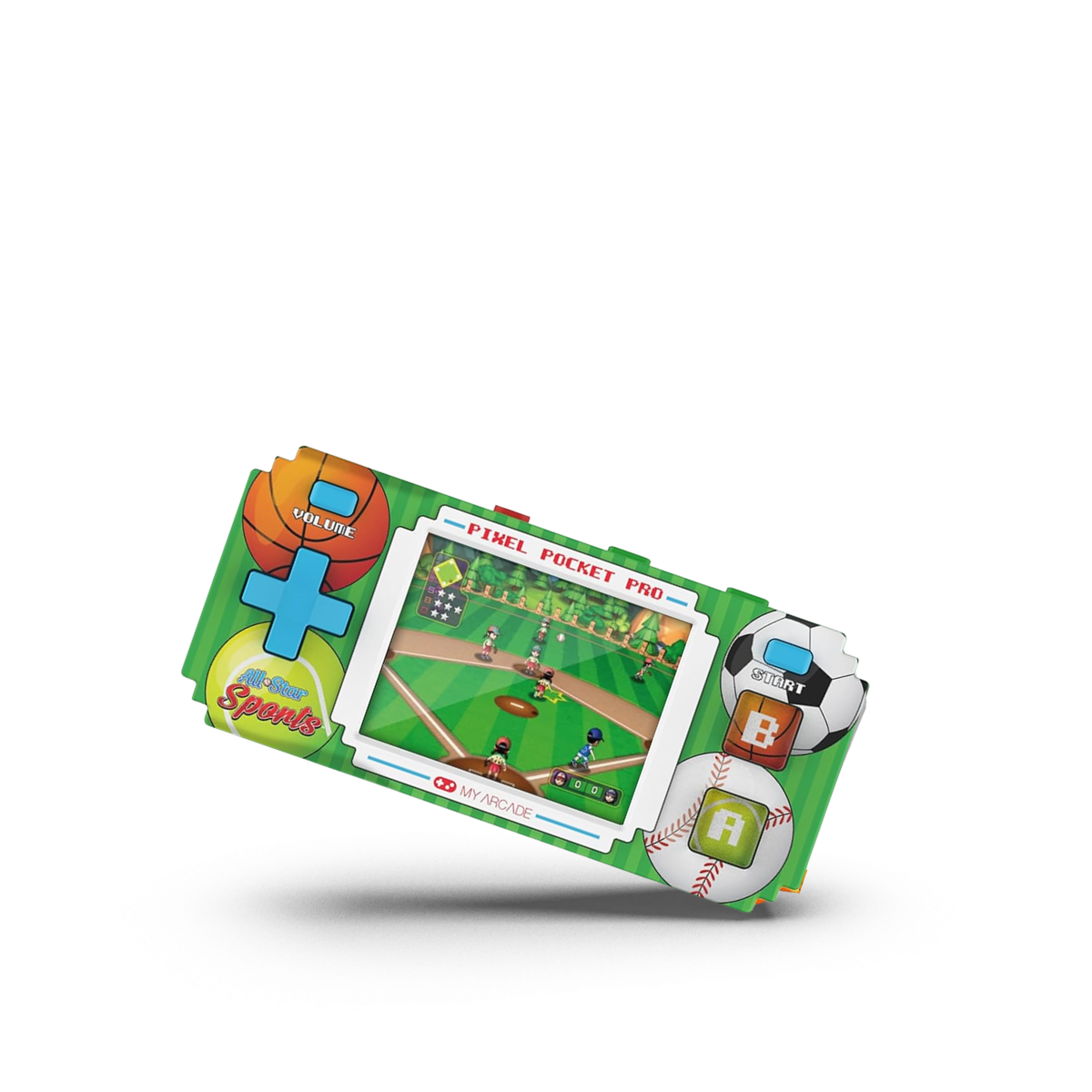 All-Star Sports Pixel Pocket Pro Gaming Keychain