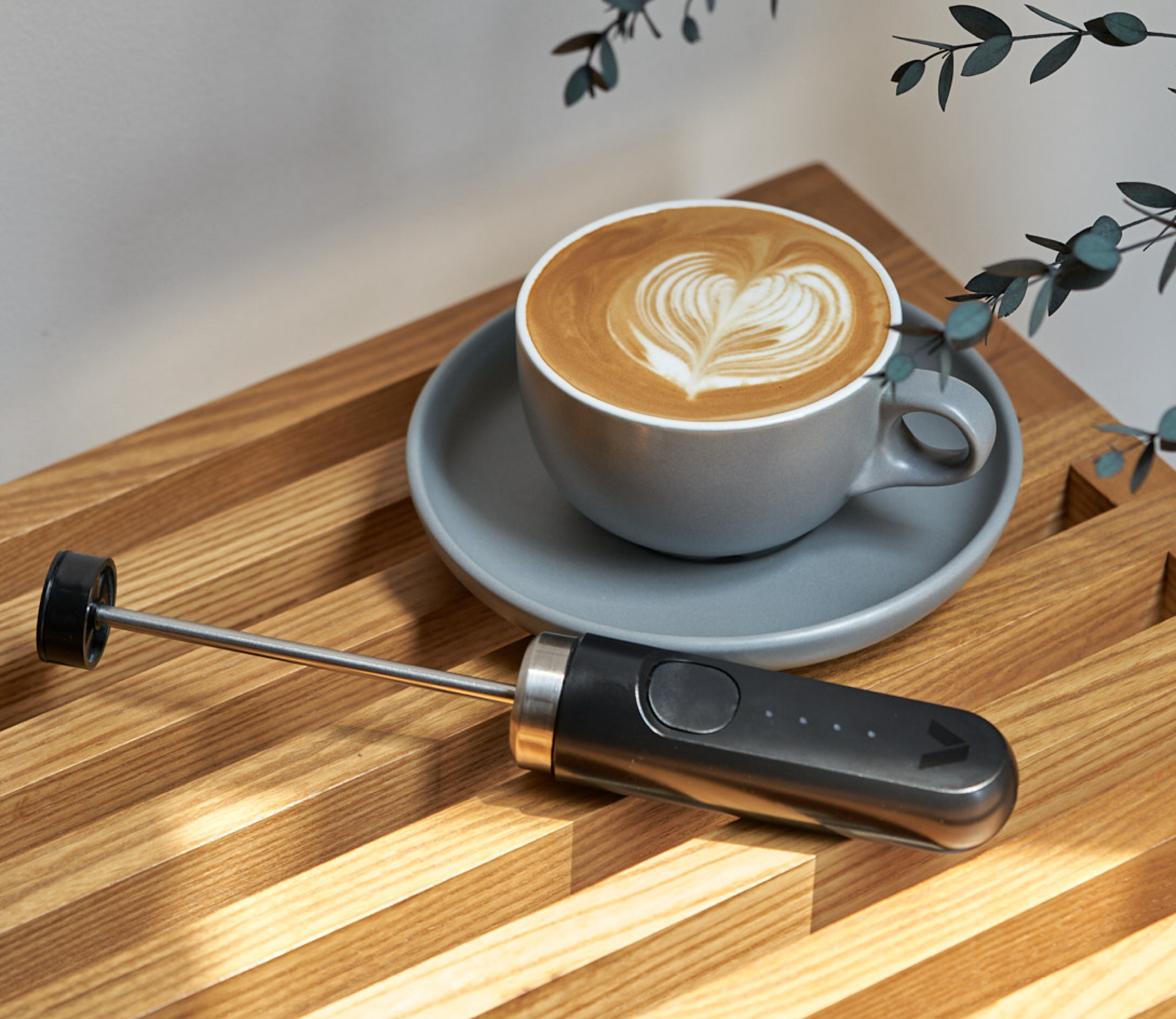 NanoFoamer Lithium Rechargeable Handheld Milk Foamer