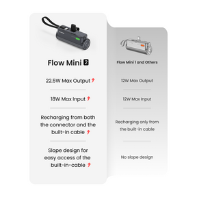 Flow Mini 2 Ultra Portable Power Bank