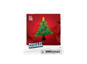 Puzzle by Number Holiday, Christmas Tree