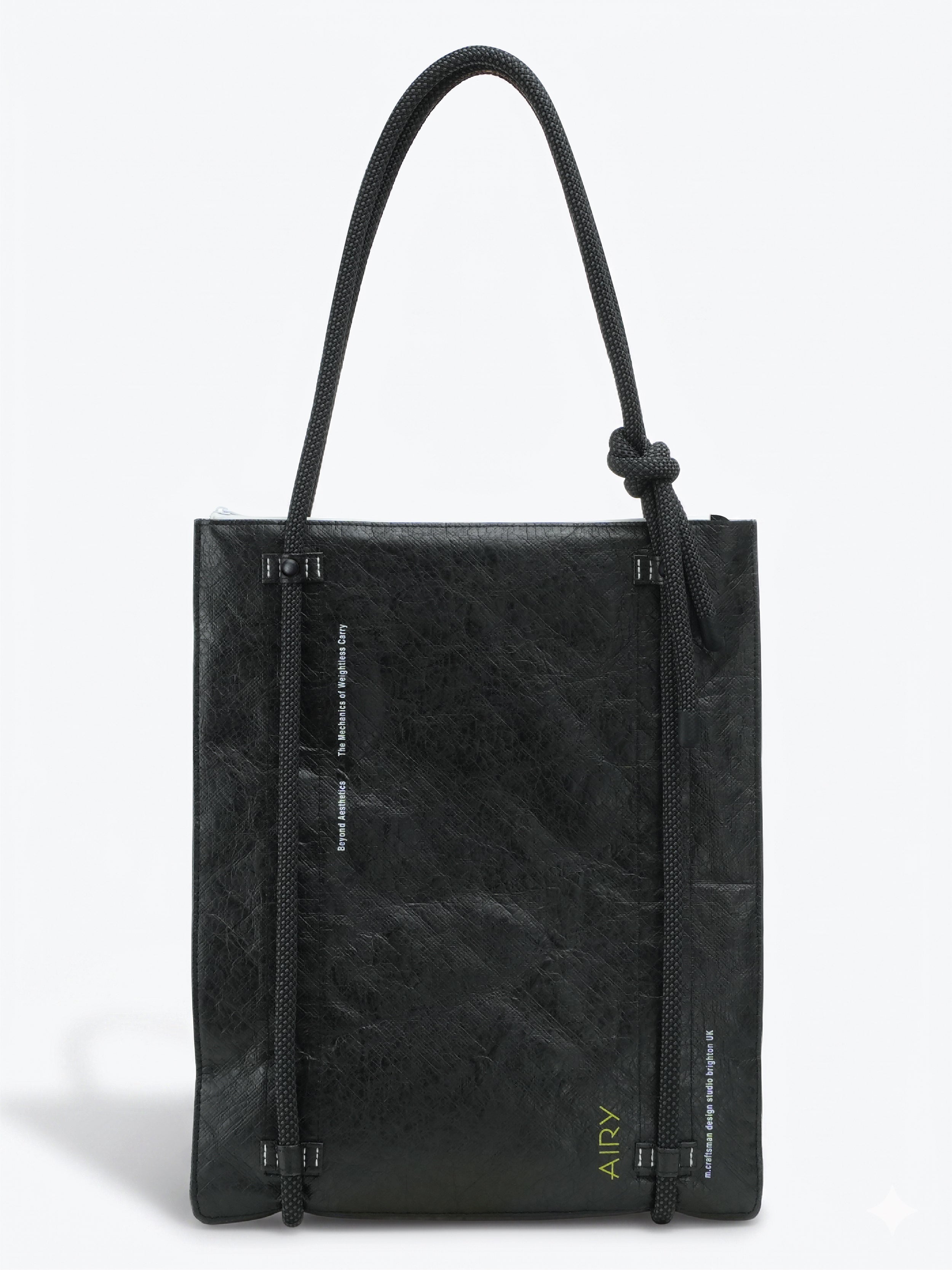 Airy Sleeves & Tote Set for Macbook 13", Black