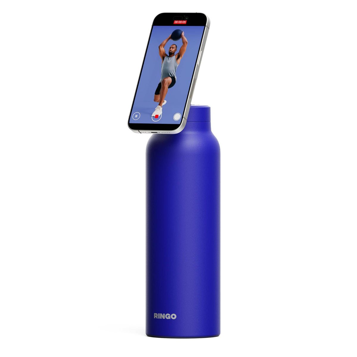 RINGO PRO Magsafe Water Bottle with Sip Lid 24oz, Blue