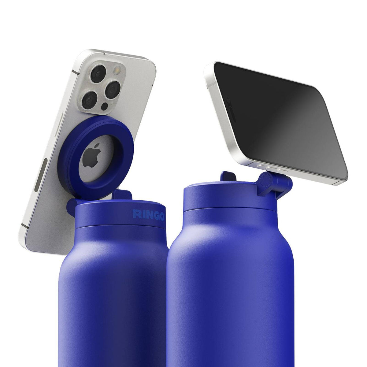 RINGO PRO Magsafe Water Bottle with Sip Lid 24oz, Blue
