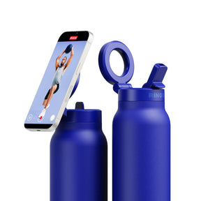 RINGO PRO Magsafe Water Bottle with Sip Lid 24oz, Blue