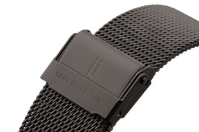 Chronograph, Dark Silver White/ Stainless Steel Strap
