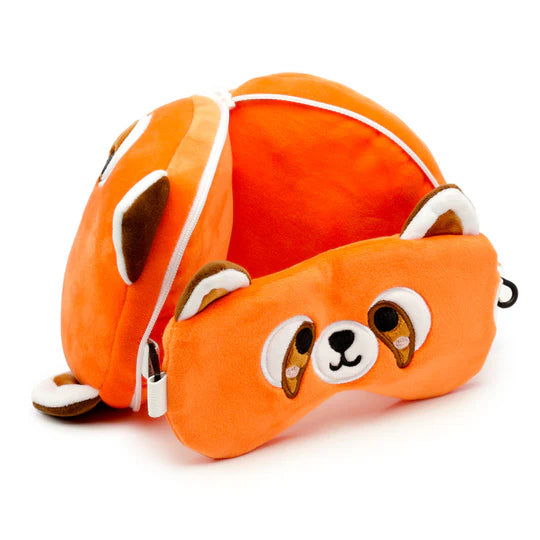 Ru the Red Panda Travel Pillow Set
