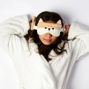 Shiba Inu Dog Travel Pillow Set