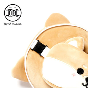 Shiba Inu Dog Travel Pillow Set