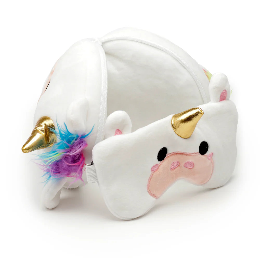 Unicorn Travel Pillow Set