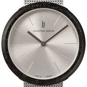 Coffee Watch, Latte/ Silver Mesh Strap