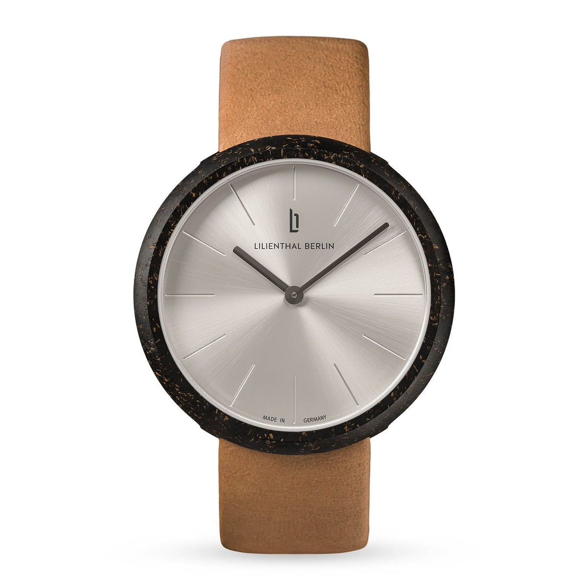 Coffee Watch, Latte/ Light Brown Leather Strap