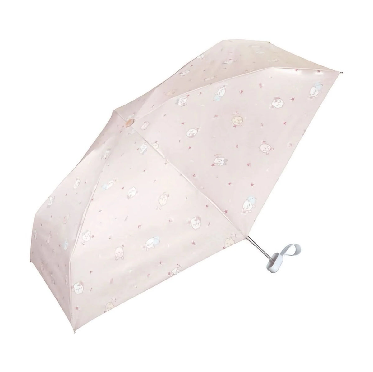 Chiikawa x Wpc. 100% UV Protection Parasol Mini Umbrella, Patchwork Pink