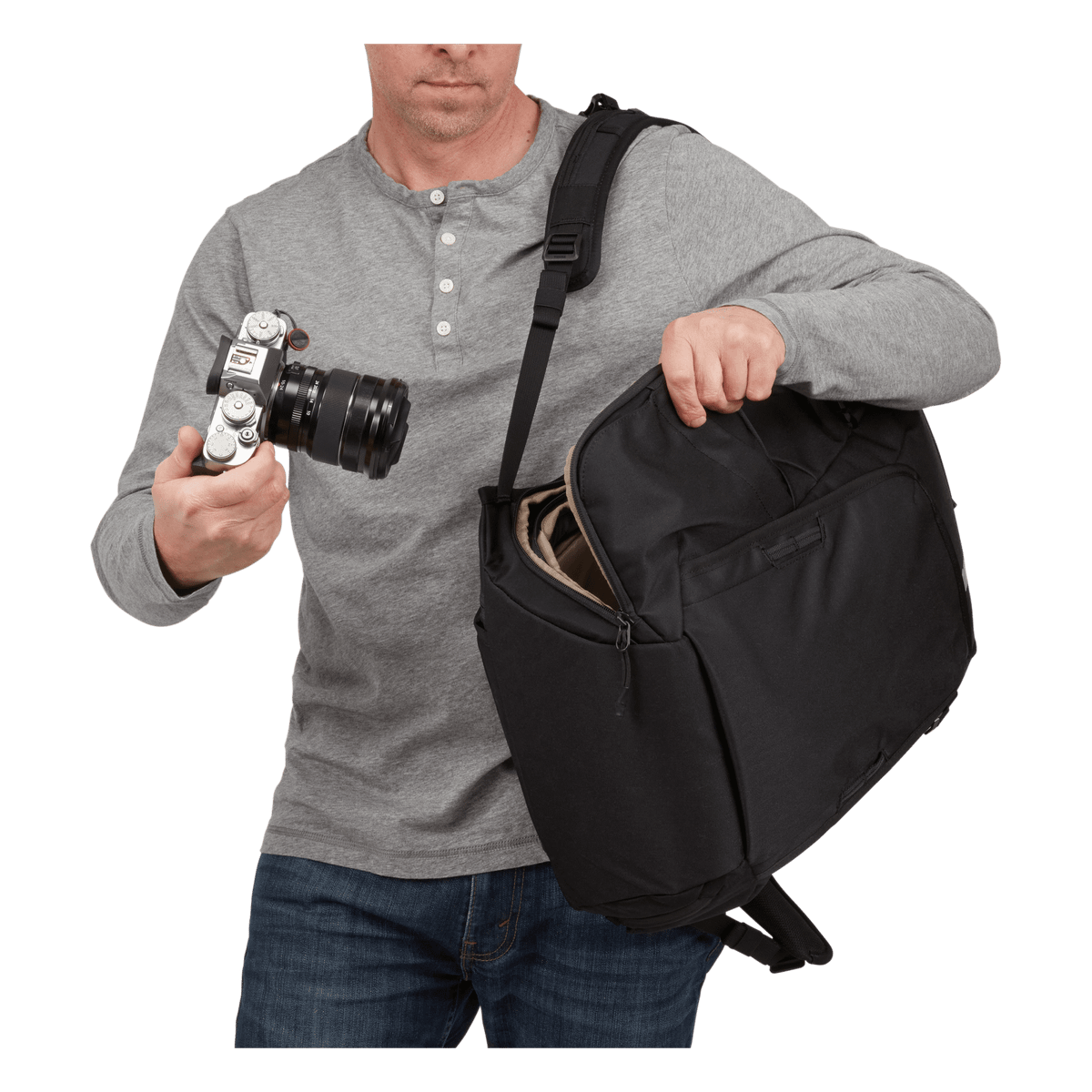 Covert Camera Backpack DSLR 24L