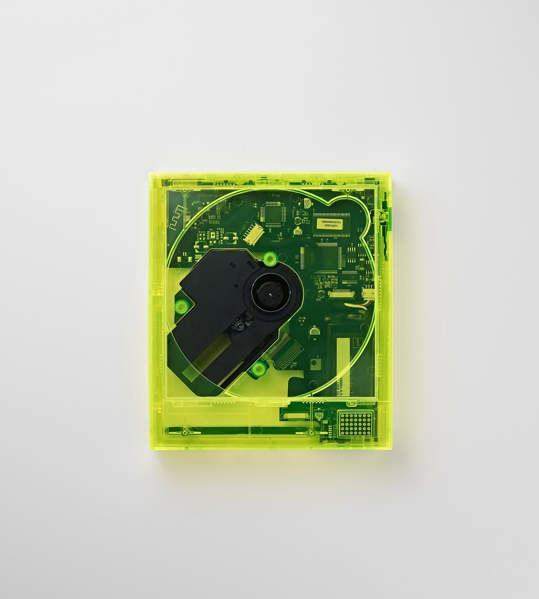 km5 CD Player, CP1 Neon Yellow