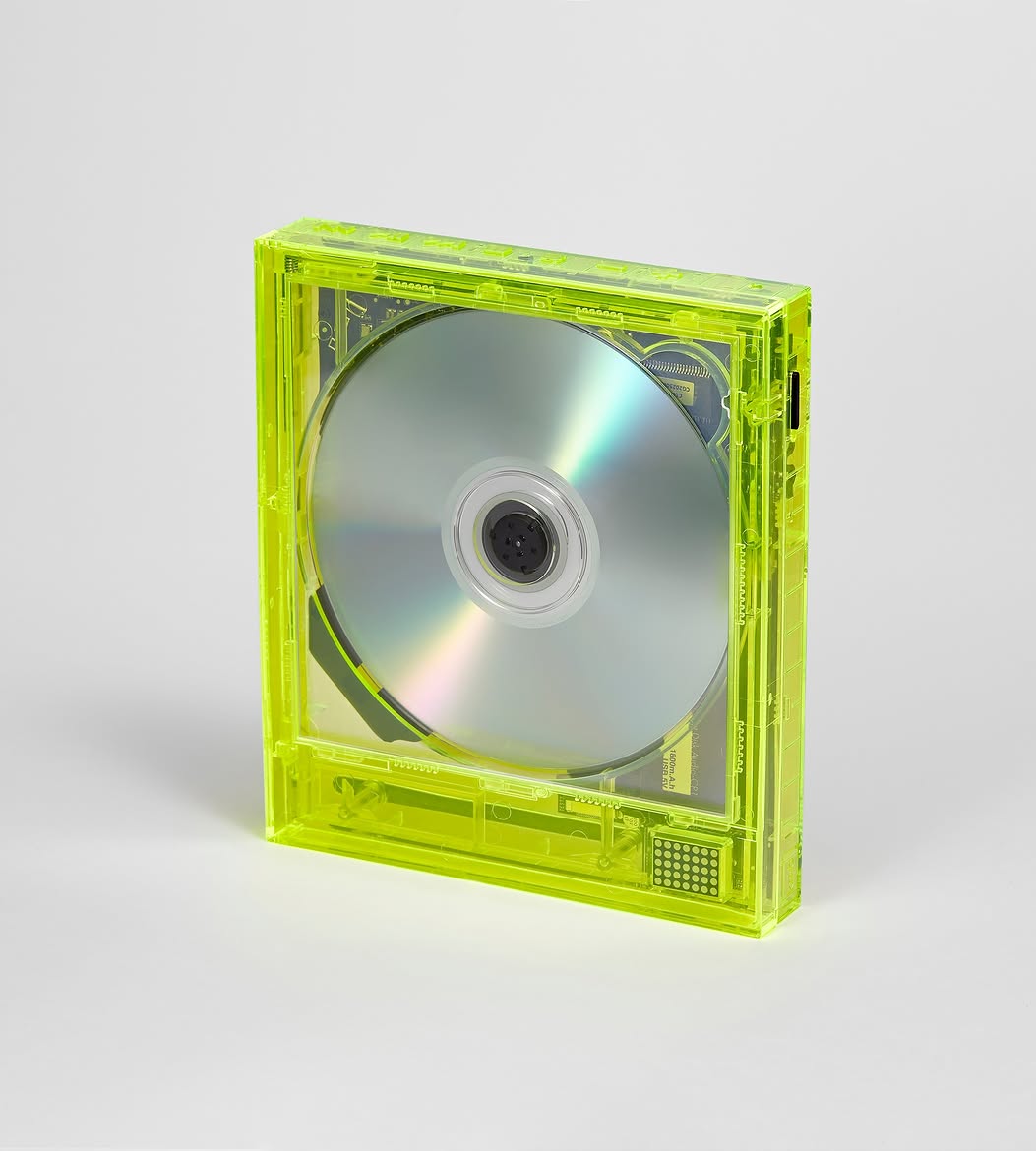 km5 CD Player, CP1 Neon Yellow