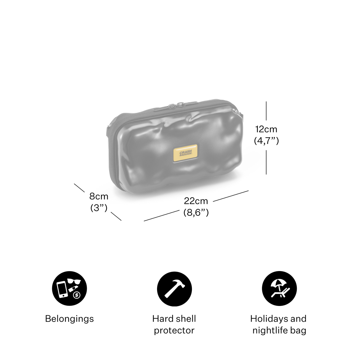 Tone on Tone Mini Icon, Mini Bag