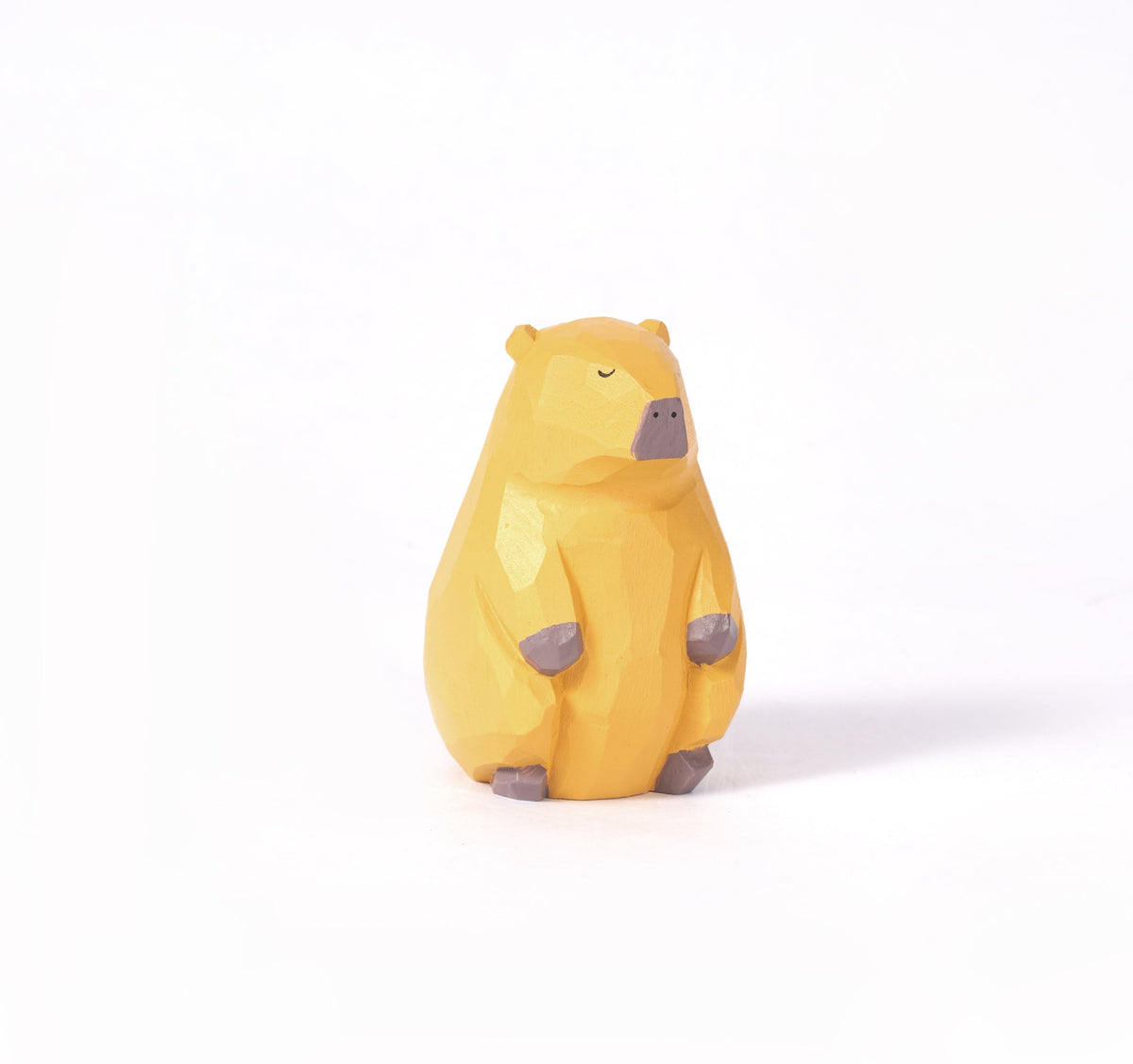 Piri Piri Carved Wooden Capybara