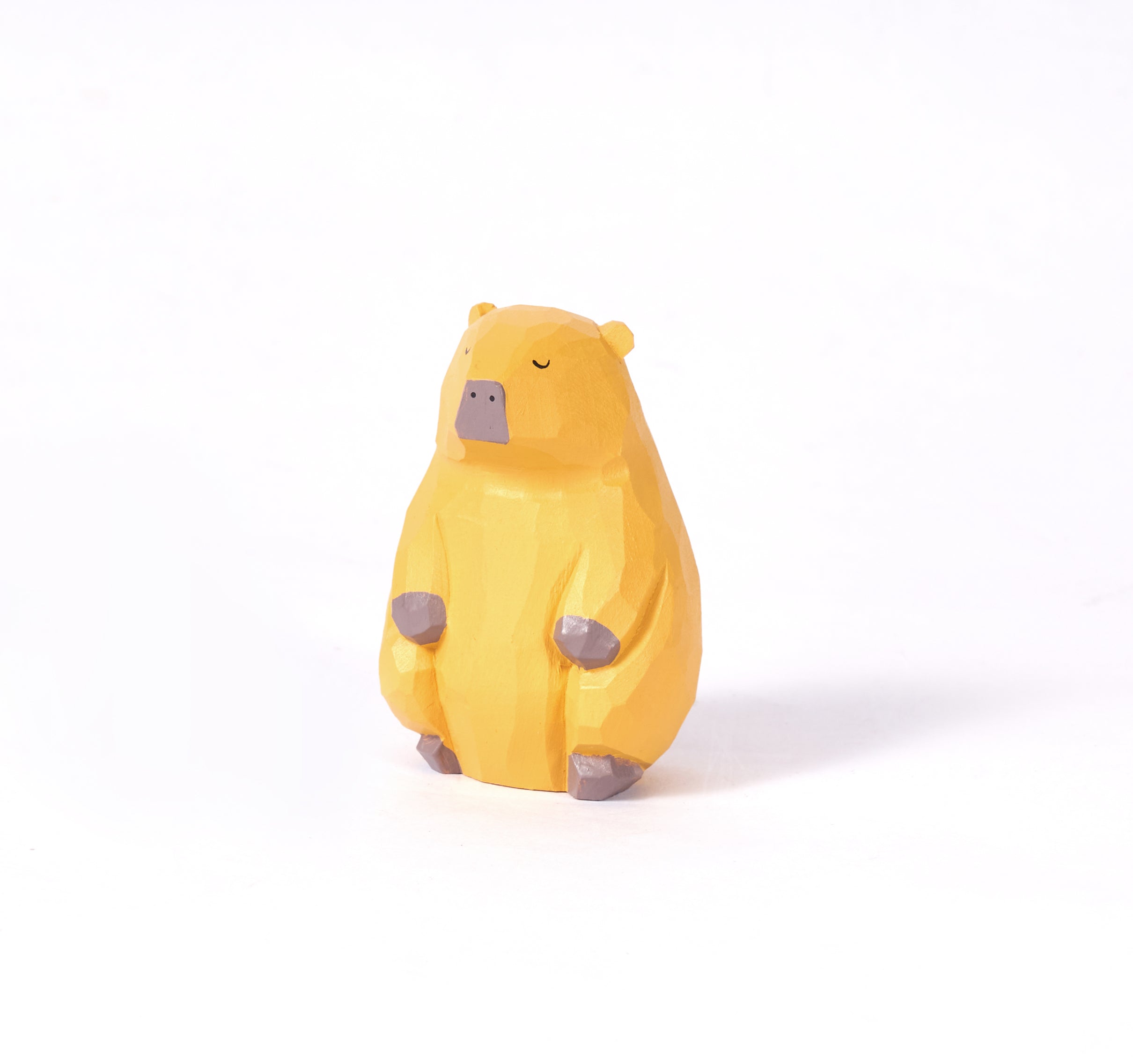 Piri Piri Carved Wooden Capybara