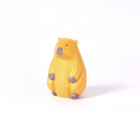 Piri Piri Carved Wooden Capybara